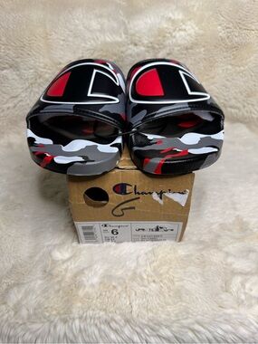 - Champion Camo Slides